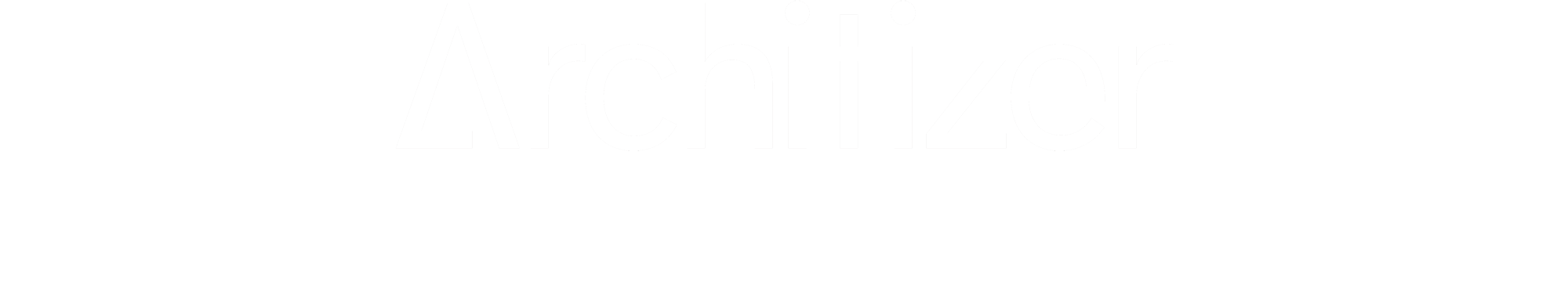 Architizer Awards_Logo_White Stacked_2023_for Typeform